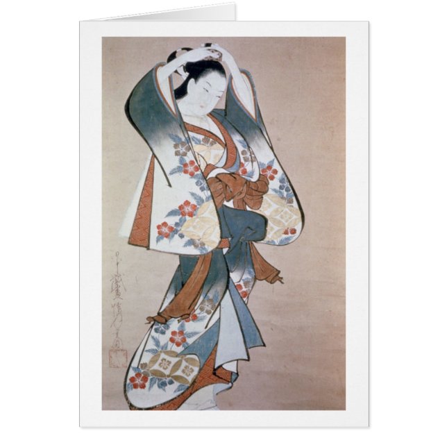 Ando Kaugetsudo Skriv ut Hälsningskort (Framsidan)