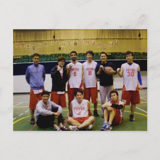 Andong Fever Basketball Postcard Vykort