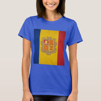 Andorra: Bandera Nacional T Shirt