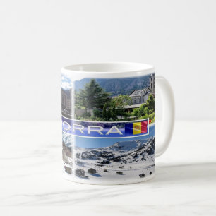 Andorra-bergen Kaffemugg
