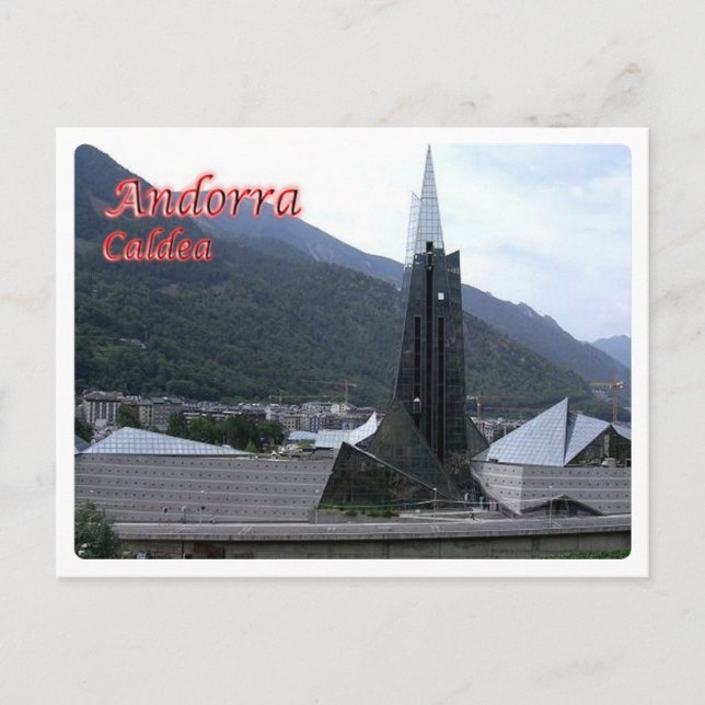 Andorra - Caldea - Vykort (Framsida)