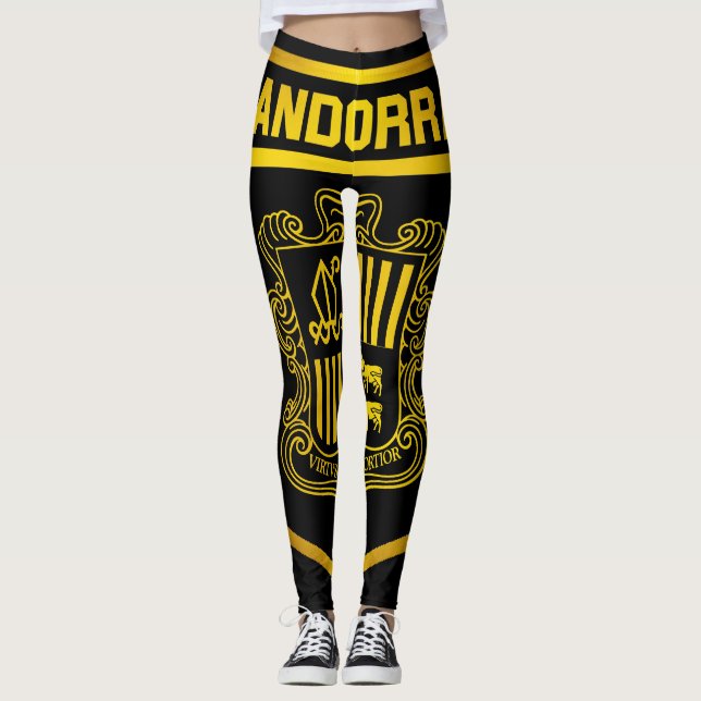 Andorra Emblem Leggings (Framsida)