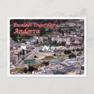 Andorra - Escaldes - Engordany - Vykort