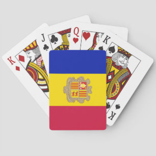 Andorra Flagga Casinokort