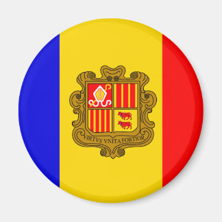 andorra flagga magnet