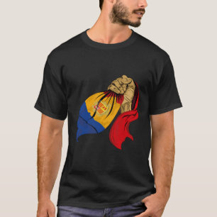 Andorra Flagga T Shirt