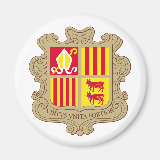Andorra Jackar Arm Magnet (Framsidan)