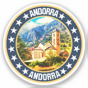 Andorra Klistermärken