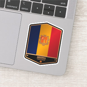 Andorra Klistermärken