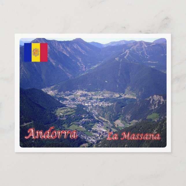 Andorra - La Massana - Vykort (Framsida)