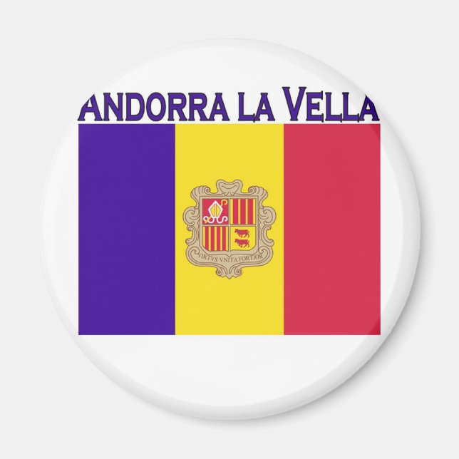 Andorra la Vella Magnet (Framsidan)