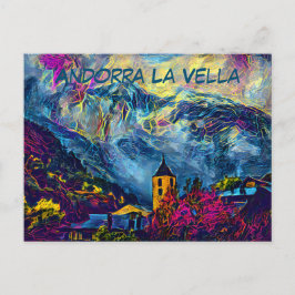 Andorra La Vella Vykort