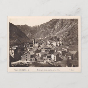 Andorra la vella vykort