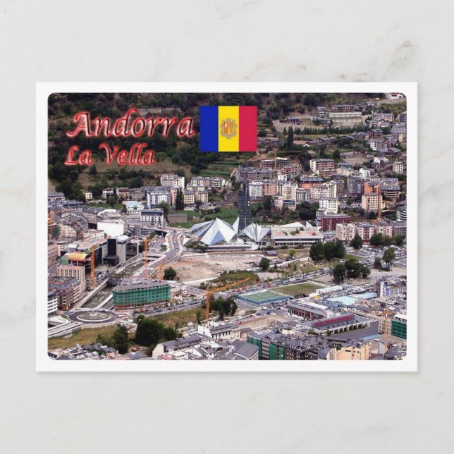 Andorra - La Vella - Vykort (Framsida)