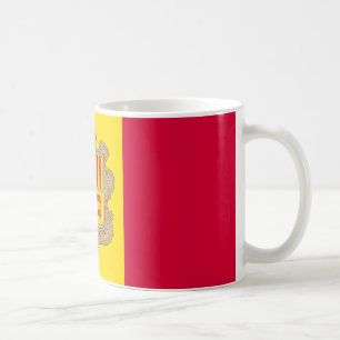 Andorra Land Flagga Coffee Mugg, Mugg För manar oc