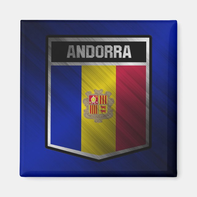 Andorra Magnet (Framsidan)