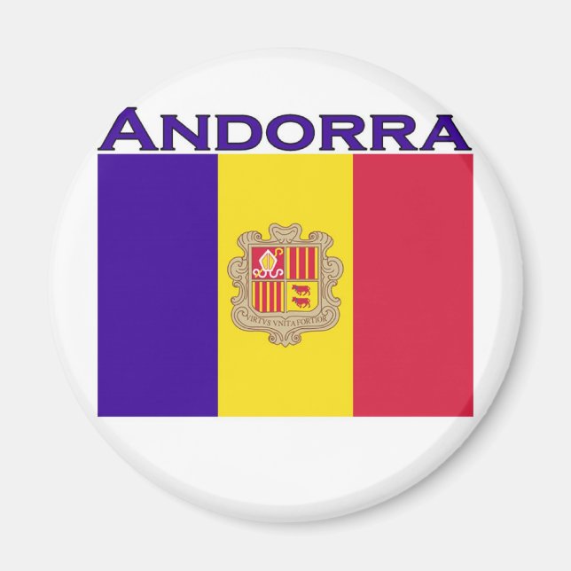 Andorra Magnet (Framsidan)