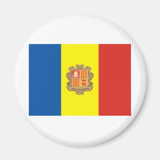 Andorra Magnet (Framsidan)