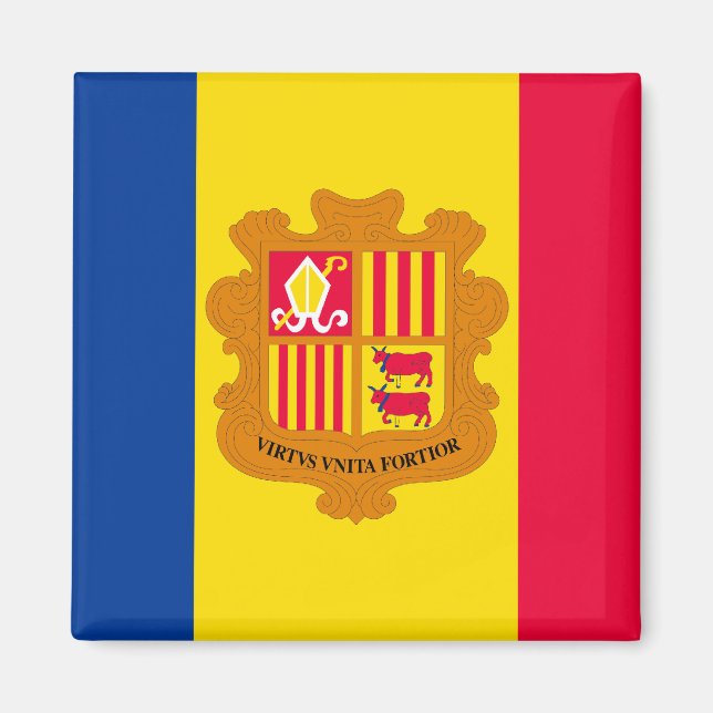 Andorra Magnet (Framsidan)
