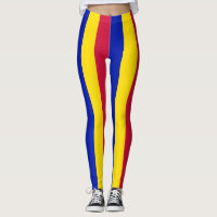 Andorra National Flagga Färg Lodrät Stripe