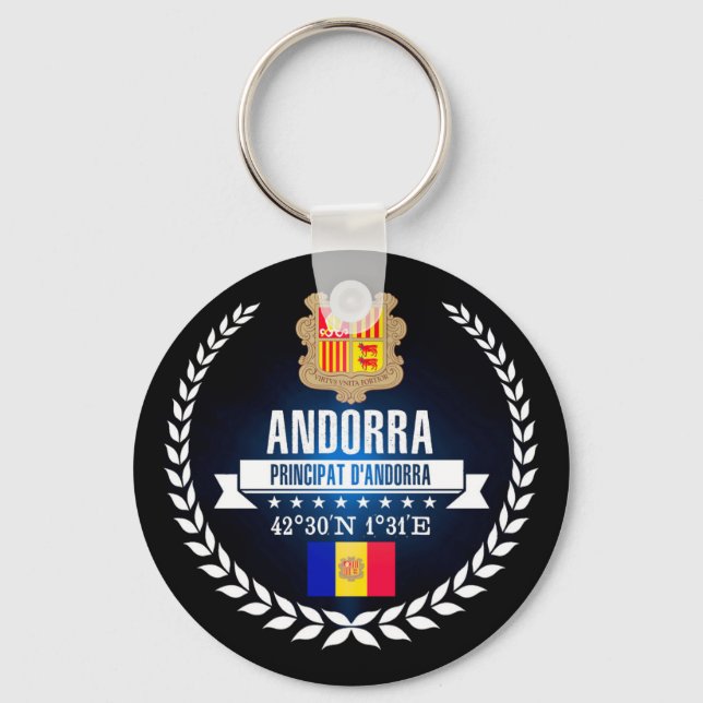 Andorra Nyckelring (Framsida)