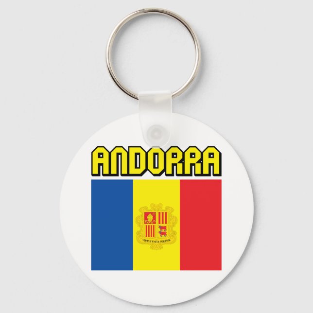 Andorra Nyckelring (Framsida)
