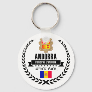 Andorra Nyckelring