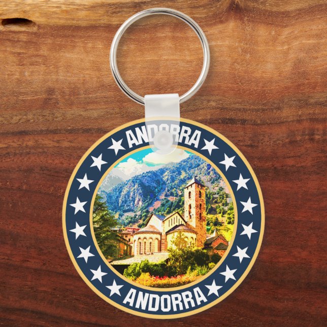 Andorra Nyckelring (Framsida)