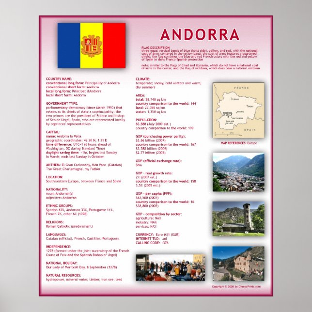 Andorra Poster (Framsidan)