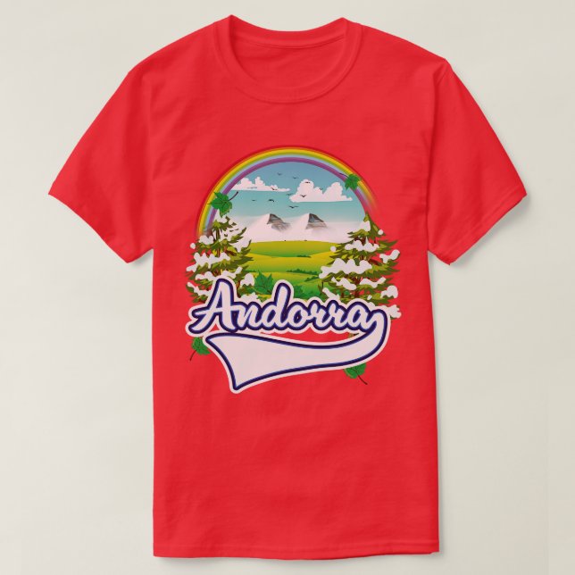 Andorra T Shirt (Design framsida)