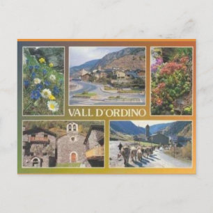 Andorra, Vall d'Ordino Vykort