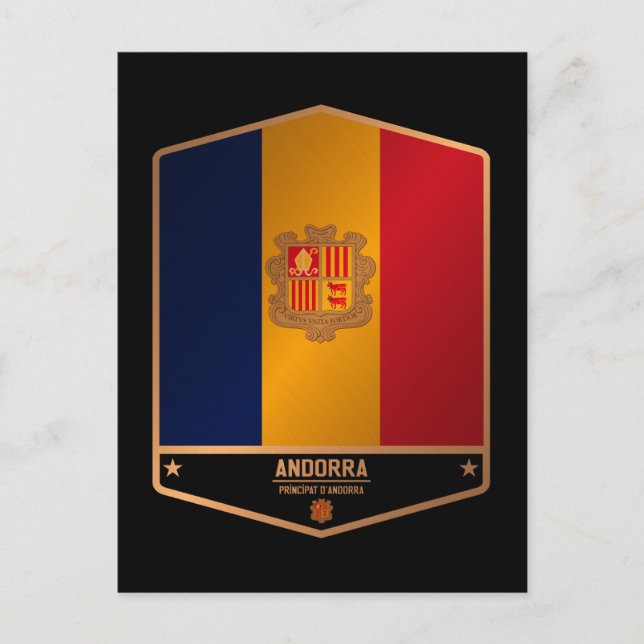 Andorra Vykort (Framsida)