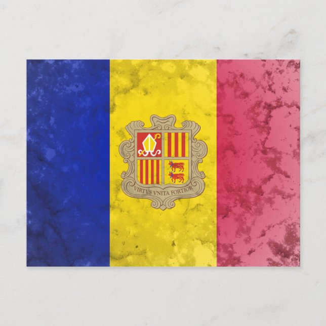 Andorra Vykort (Framsida)