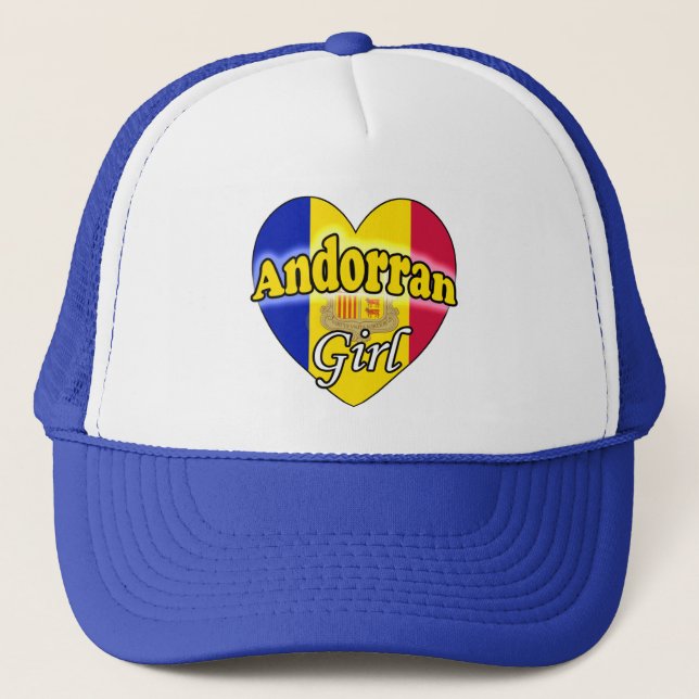 Andorran Girl Truckerkeps (Framsida)