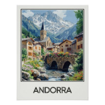 Andorre, village pittoresque