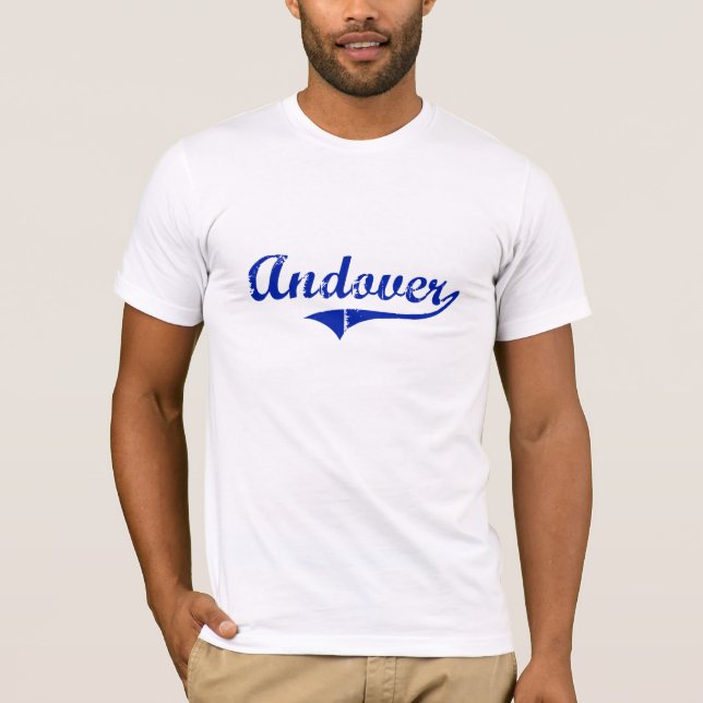 Andover Kansas klassikerdesign T Shirt (Framsida)
