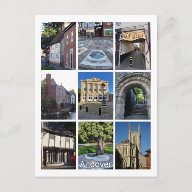 Andover Vykort (Framsida)