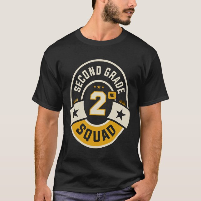 Andra 2:a Klass-torget Back to school T Shirt (Framsida)