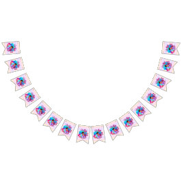 Ändra ålder för Sjöjungfrun Namn Födelsedagsfest A Vimplar