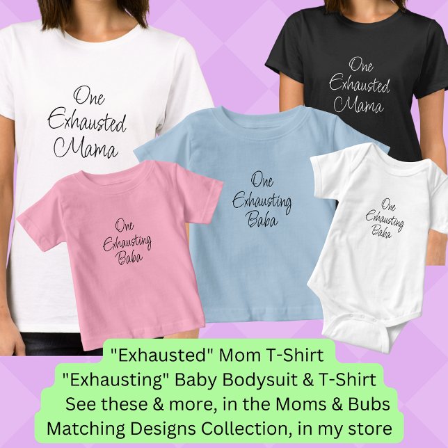 Ändra ALL text - en färdig Mamma! Bub-uppsättning  T Shirt (Skapare uppladdad)