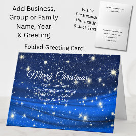 Ändra ALL-text, organisationens jul Hälsning Kort