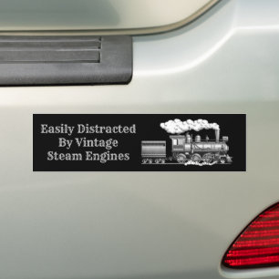 Ändra all text som är lätt att distrahera ångmotor bildekal
