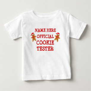 Ändra ALLA TEXT lägga till Namn Office Cookie Test T Shirt