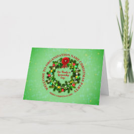 Ändra ALLA Textorganisationens jul Party Kort