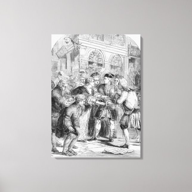 Ändra Alley Canvastryck (Framsida)