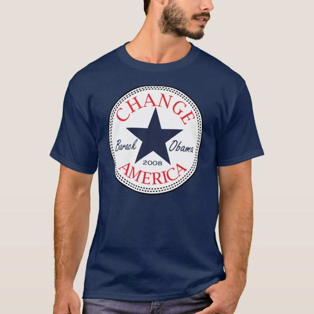 Ändra Amerika T-shirt (Framsida)