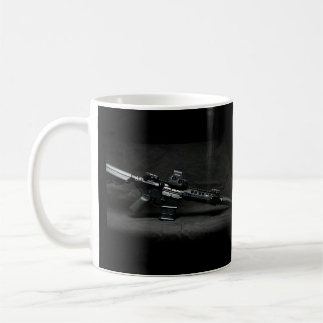 Andra ändringen - All Black, AR-15 Mugg (Vänster)