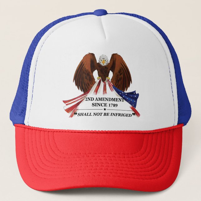 Andra ändringen av Dekorativ kudde Keps (Framsida)