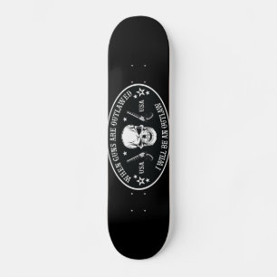 Andra ändringen av Dekorativ kudde Mini Skateboard Bräda 18,5 Cm