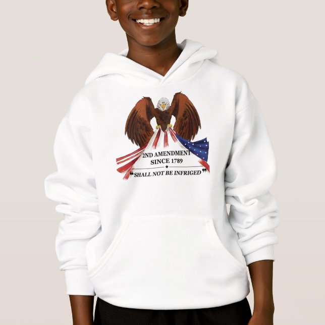 Andra ändringen av Dekorativ kudde T Shirt (Framsida)
